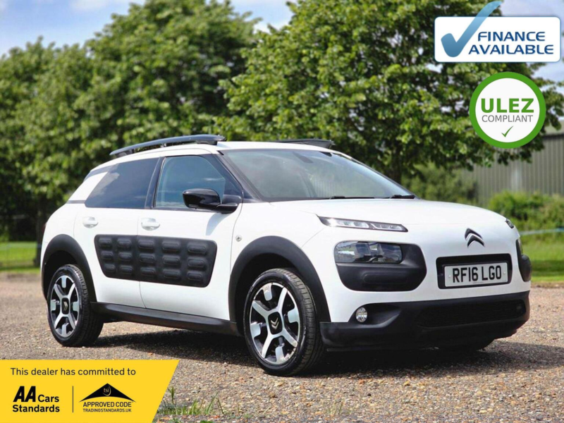 2016 Citroen C4 Cactus 1.2 Puretech Flair Etg5 Euro 6 (s/s) 5dr in White — image 1