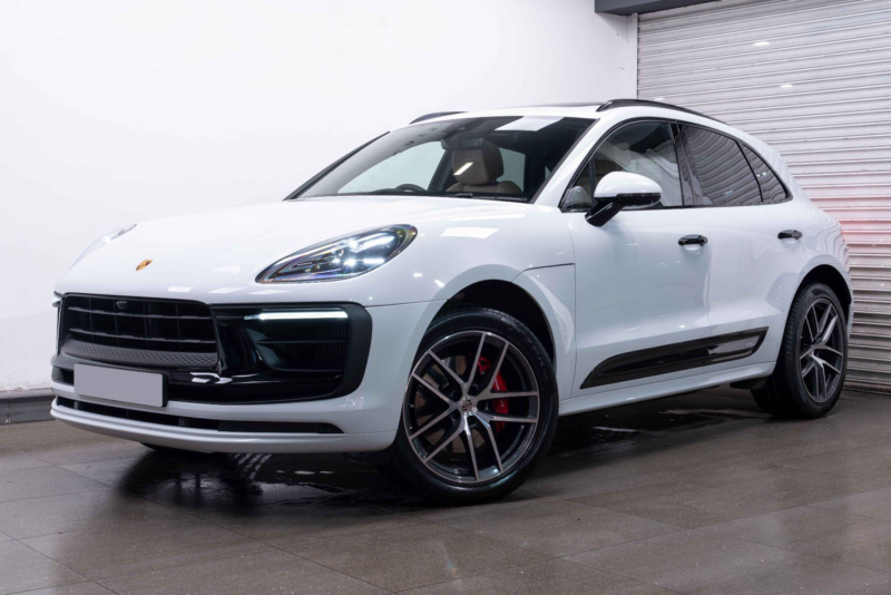 2021 Porsche Macan 2.9t V6 S SUV 5dr Petrol Pdk 4WD Euro 6 (s/s) (380 Ps) in White — image 1