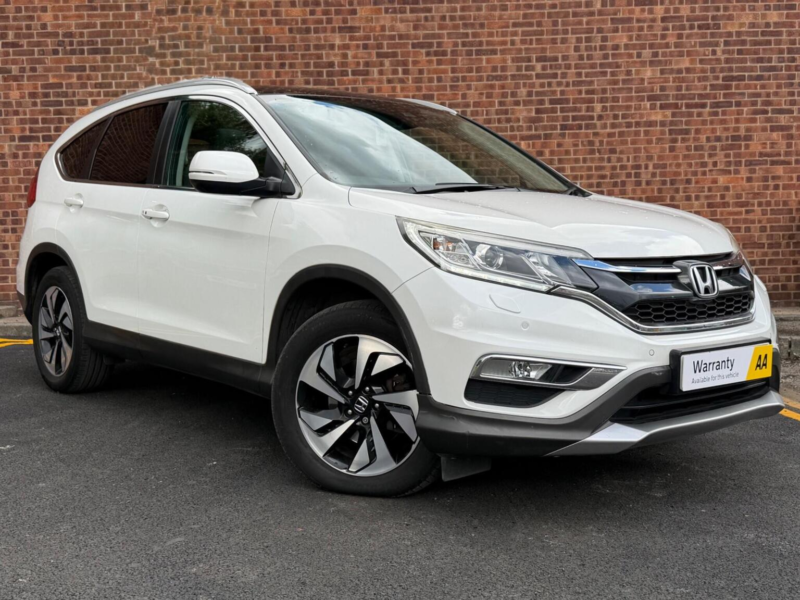 2015 Honda Cr-V 1.6 I-Dtec Ex Auto 4WD Euro 6 5dr in White — image 1