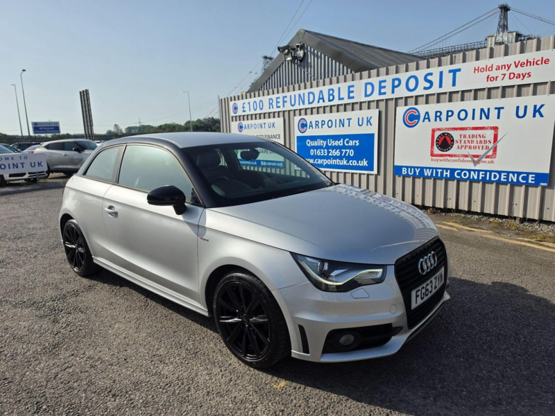 2013 Audi A1 1.4 Tfsi S Line Style Edition Euro 5 (s/s) 3dr in Silver — image 1