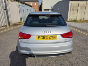 2013 Audi A1 1.4 Tfsi S Line Style Edition Euro 5 (s/s) 3dr in Silver — image 5