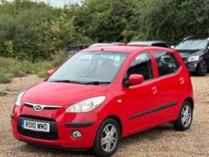 2010 Hyundai I10 1.2 Comfort Euro 4 5dr in Red — image 3