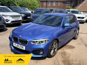 2018 BMW 1 Series 116d M Sport in Blue — image 2