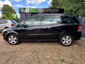 2008 Vauxhall Zafira 1.6 Exclusiv Euro 4 5dr in Black — image 2