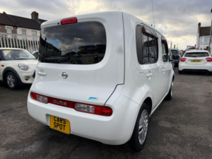 2014 Nissan Cube 1.5x Fresh Import Verified Mile Finance Avb in White — image 5