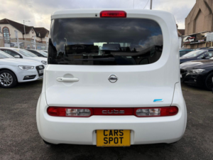 2014 Nissan Cube 1.5x Fresh Import Verified Mile Finance Avb in White — image 6