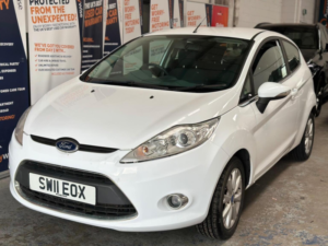 2011 Ford Fiesta 1.25 Zetec 3dr in White — image 3