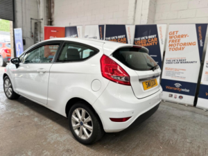 2011 Ford Fiesta 1.25 Zetec 3dr in White — image 4