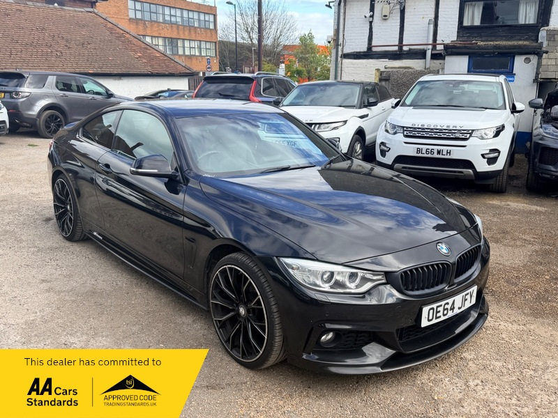 2014 BMW 4 Series 420d Xdrive M Sport in Black — image 1