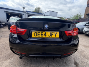 2014 BMW 4 Series 420d Xdrive M Sport in Black — image 6