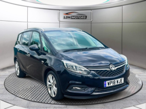 2018 Vauxhall Zafira Tourer 1.4i Turbo Sri Nav Euro 6 5dr in Blue — image 4