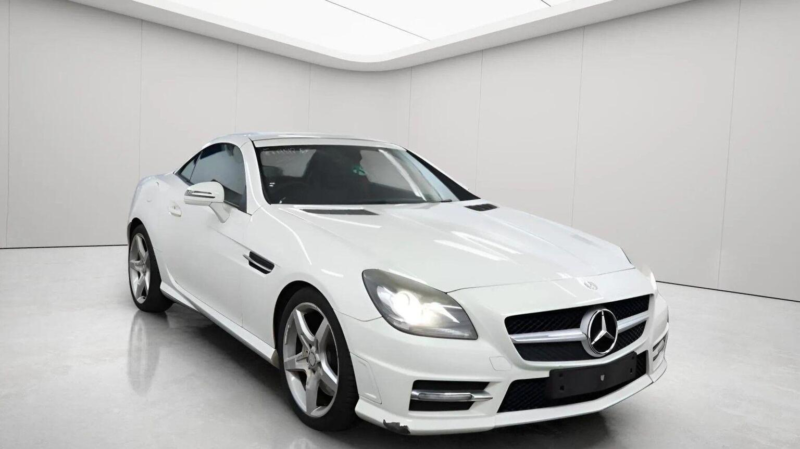 2012 Mercedes-Benz Slk 1.8 Slk200 Blueefficiency Amg Sport G-Tronic+ Euro 5 (s/s) 2dr in White — image 1