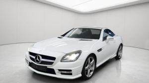 2012 Mercedes-Benz Slk 1.8 Slk200 Blueefficiency Amg Sport G-Tronic+ Euro 5 (s/s) 2dr in White — image 2