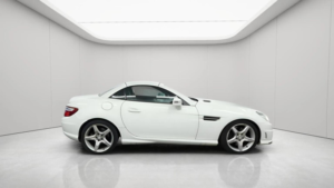 2012 Mercedes-Benz Slk 1.8 Slk200 Blueefficiency Amg Sport G-Tronic+ Euro 5 (s/s) 2dr in White — image 3