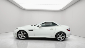 2012 Mercedes-Benz Slk 1.8 Slk200 Blueefficiency Amg Sport G-Tronic+ Euro 5 (s/s) 2dr in White — image 4