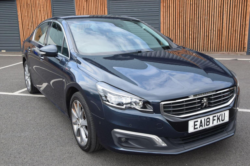2018 Peugeot 508 2.0 Bluehdi Gt Line Euro 6 (s/s) 4dr in Blue — image 1