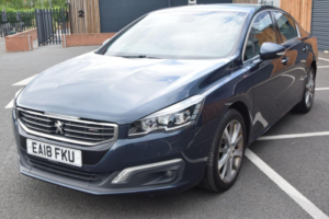 2018 Peugeot 508 2.0 Bluehdi Gt Line Euro 6 (s/s) 4dr in Blue — image 3
