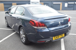 2018 Peugeot 508 2.0 Bluehdi Gt Line Euro 6 (s/s) 4dr in Blue — image 5