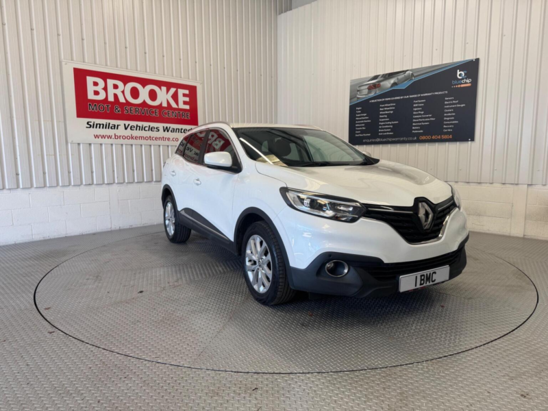 2016 Renault Kadjar 1.5 Dci Dynamique Nav Edc Euro 6 (s/s) 5dr in White — image 1