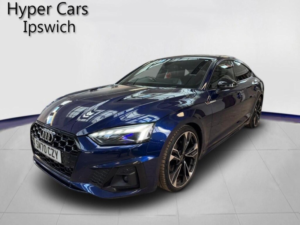 2021 Audi A5 2.0 Tfsi 40 Edition 1 Sportback S Tronic Euro 6 (s/s) 5dr in Blue — image 3