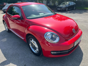 2016 Volkswagen Beetle 1.2 Tsi Bluemotion Tech Design Euro 6 (s/s) 3dr in Red — image 2