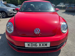 2016 Volkswagen Beetle 1.2 Tsi Bluemotion Tech Design Euro 6 (s/s) 3dr in Red — image 3