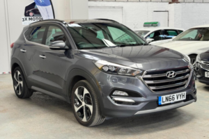 2016 Hyundai Tucson 2.0 Crdi Premium Se 4WD Euro 6 5dr in Grey — image 2