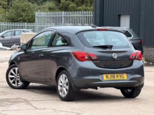 2018 Vauxhall Corsa 1.4i Ecotec Energy Euro 6 3dr (a/c) in Grey — image 3