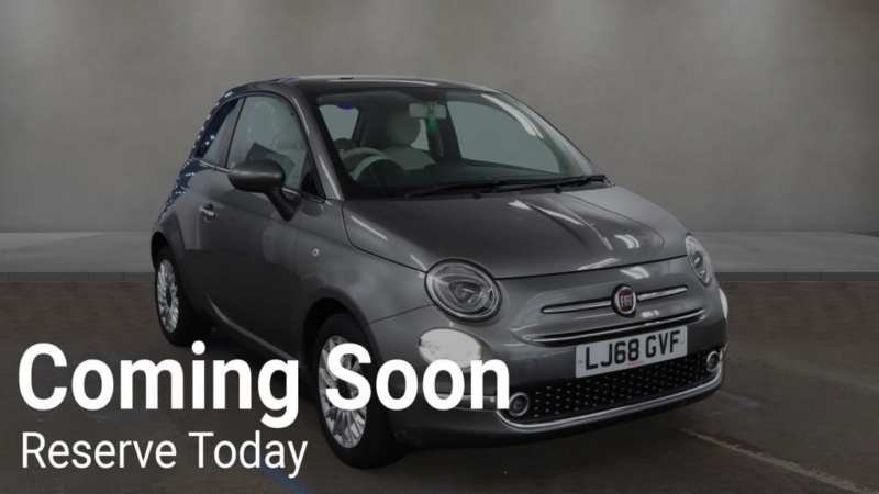 2018 Fiat 500 1.2 1.2 69hp Lounge in Grey — image 1