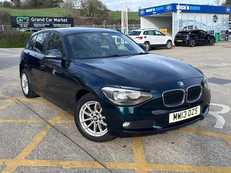 2013 BMW 1 Series 1.6 116i Se Euro 6 (s/s) 5dr in Blue — image 1