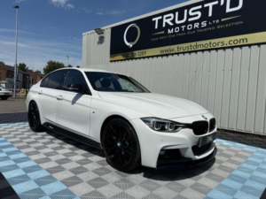2017 BMW 3 Series 3.0 330d M Sport Auto Xdrive Euro 6 (s/s) 4dr in White — image 4