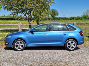2017 Skoda Rapid Spaceback 1.0 Tsi Se Tech in Blue — image 2