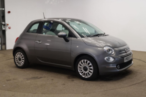 2018 Fiat 500 1.2 Lounge Euro 6 (s/s) 3dr in Grey — image 3
