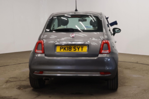 2018 Fiat 500 1.2 Lounge Euro 6 (s/s) 3dr in Grey — image 4