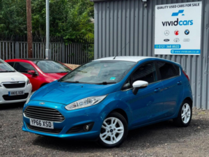 2016 Ford Fiesta 1.25 Zetec Blue Edition Euro 6 5dr in Blue — image 2