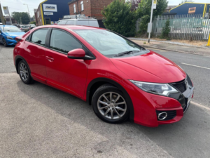 2016 Honda Civic 1.6 I-Dtec Se Plus (navi) Euro 5 (s/s) 5dr in Red — image 5