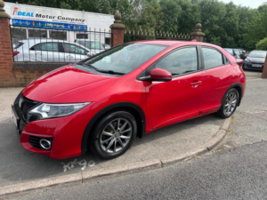 2016 Honda Civic 1.6 I-Dtec Se Plus (navi) Euro 5 (s/s) 5dr in Red — image 6