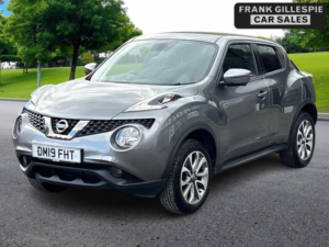 2019 Nissan Juke 1.6 Tekna Euro 6 5dr in Grey — image 4