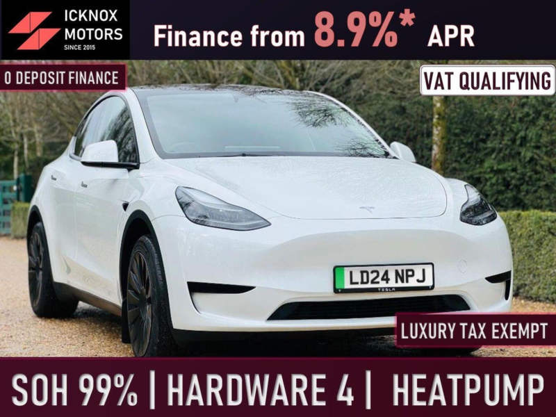 2024 Tesla Model Y Auto Rwd 5dr in White — image 1