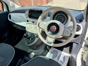 2016 Fiat 500 1.2 Lounge Euro 6 (s/s) 3dr in White — image 4