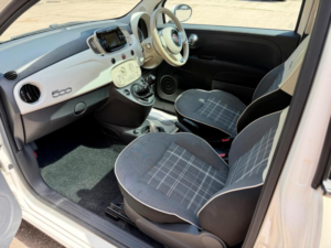 2016 Fiat 500 1.2 Lounge Euro 6 (s/s) 3dr in White — image 5