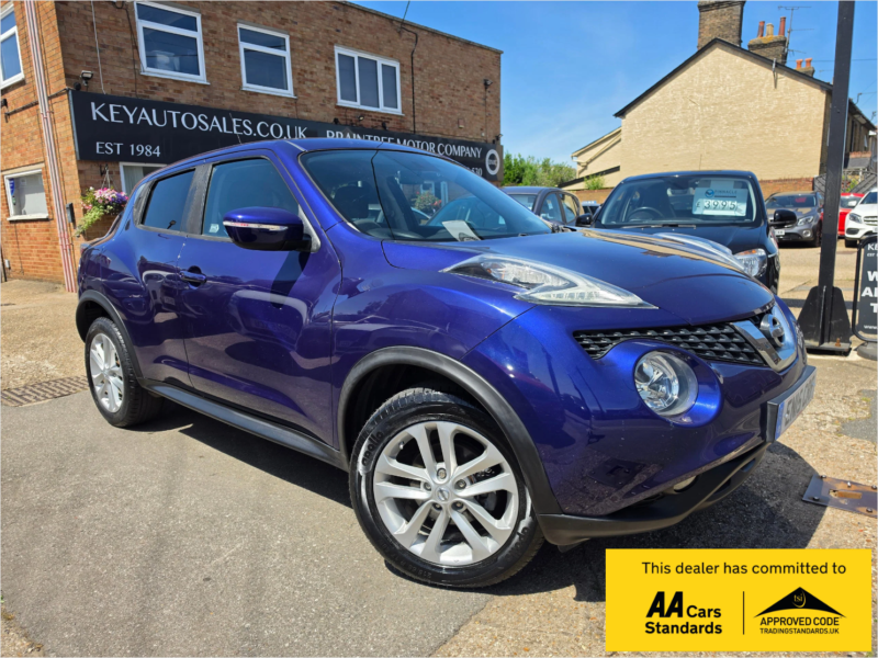 2015 Nissan Juke 1.2 Dig-T Acenta SUV 5dr Petrol Manual Euro 6 (s/s) (115 Ps) in Blue — image 1