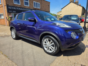 2015 Nissan Juke 1.2 Dig-T Acenta SUV 5dr Petrol Manual Euro 6 (s/s) (115 Ps) in Blue — image 2