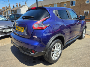 2015 Nissan Juke 1.2 Dig-T Acenta SUV 5dr Petrol Manual Euro 6 (s/s) (115 Ps) in Blue — image 4