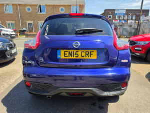 2015 Nissan Juke 1.2 Dig-T Acenta SUV 5dr Petrol Manual Euro 6 (s/s) (115 Ps) in Blue — image 5