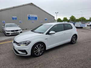 2017 Volkswagen Golf 1.5 Tsi Evo R-Line Euro 6 (s/s) 3dr in White — image 3