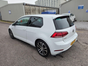 2017 Volkswagen Golf 1.5 Tsi Evo R-Line Euro 6 (s/s) 3dr in White — image 4