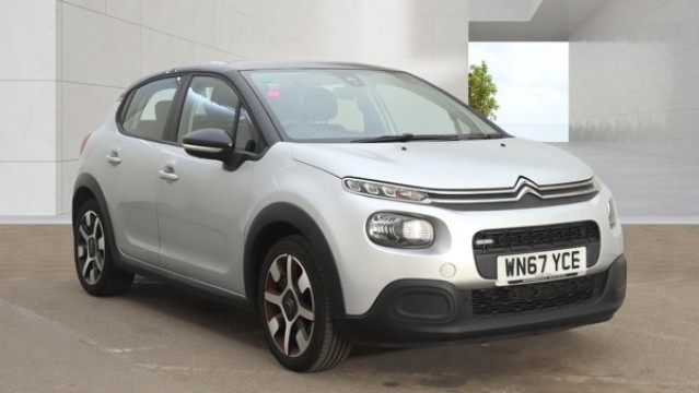 2017 Citroen C3 1.2 Puretech Feel in Silver — image 1