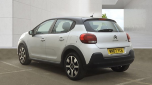 2017 Citroen C3 1.2 Puretech Feel in Silver — image 3