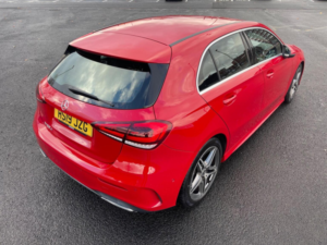 2019 Mercedes-Benz A Class 1.5 A180d Amg Line (executive) 7g-Dct Euro 6 (s/s) 5dr in Red — image 4